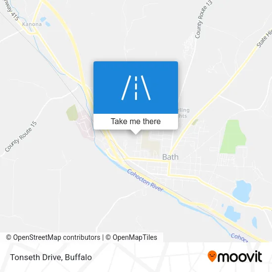 Tonseth Drive map