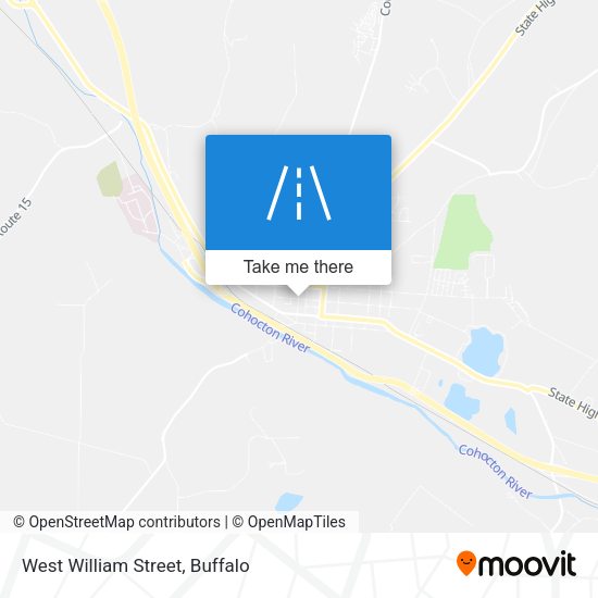 Mapa de West William Street