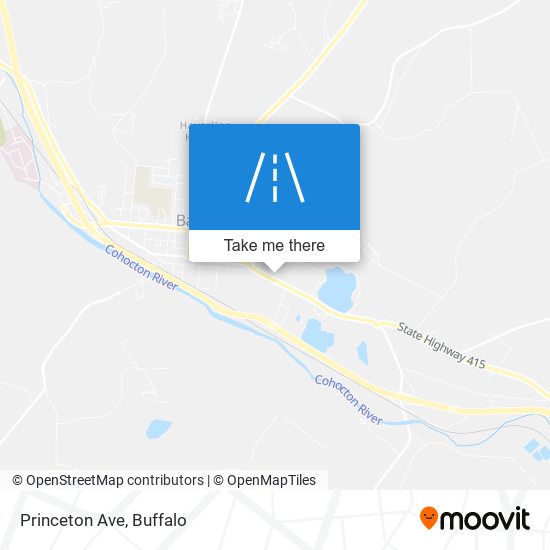 Mapa de Princeton Ave