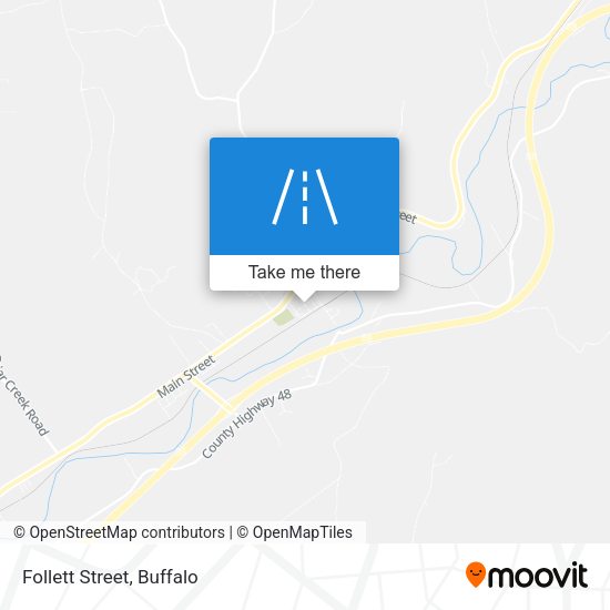 Mapa de Follett Street