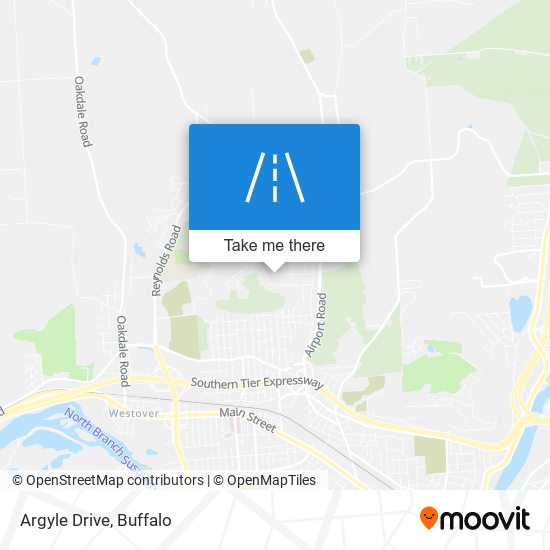 Argyle Drive map