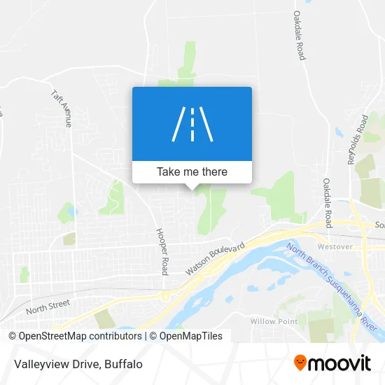 Valleyview Drive map