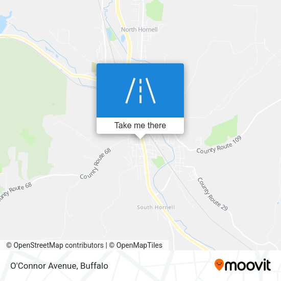 Mapa de O'Connor Avenue