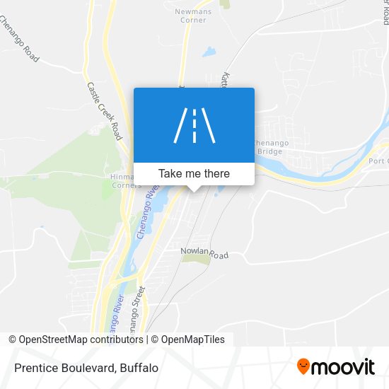Prentice Boulevard map