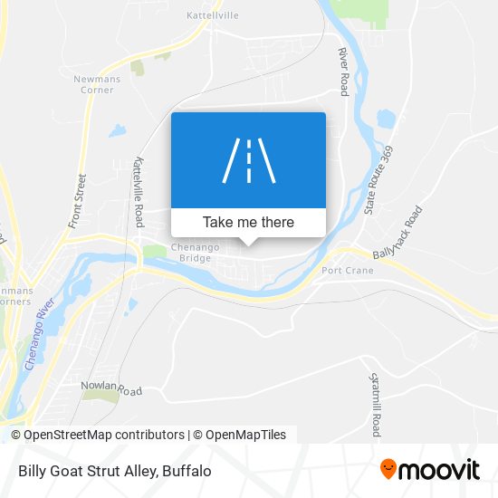 Mapa de Billy Goat Strut Alley