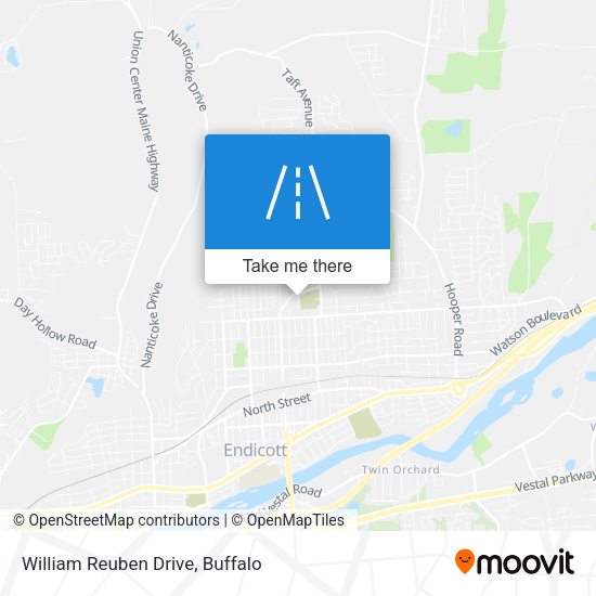 William Reuben Drive map