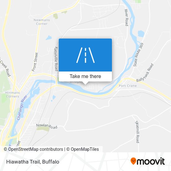 Mapa de Hiawatha Trail
