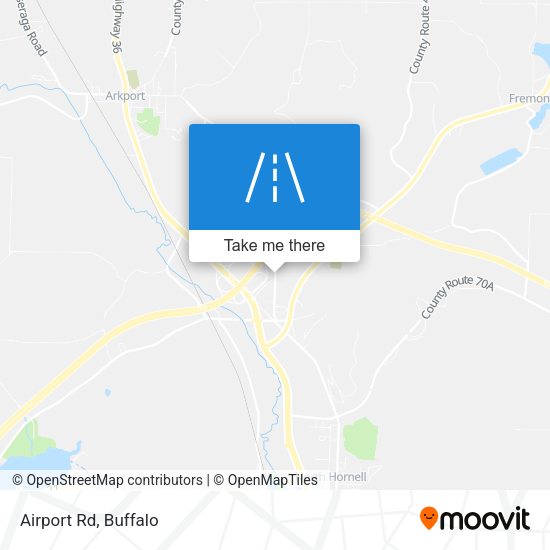 Mapa de Airport Rd