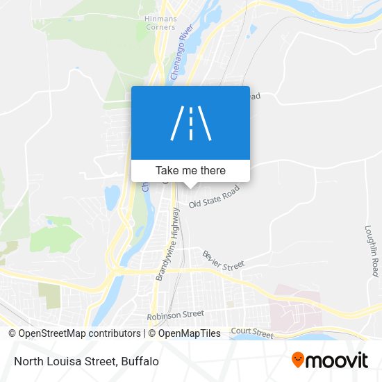 Mapa de North Louisa Street