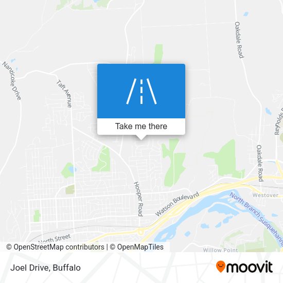 Joel Drive map