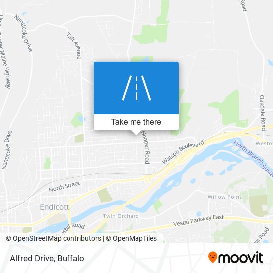 Mapa de Alfred Drive