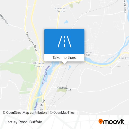 Mapa de Hartley Road