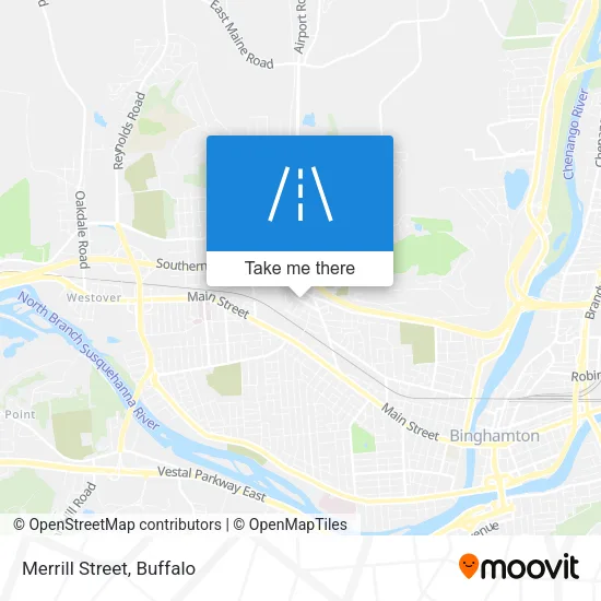 Mapa de Merrill Street