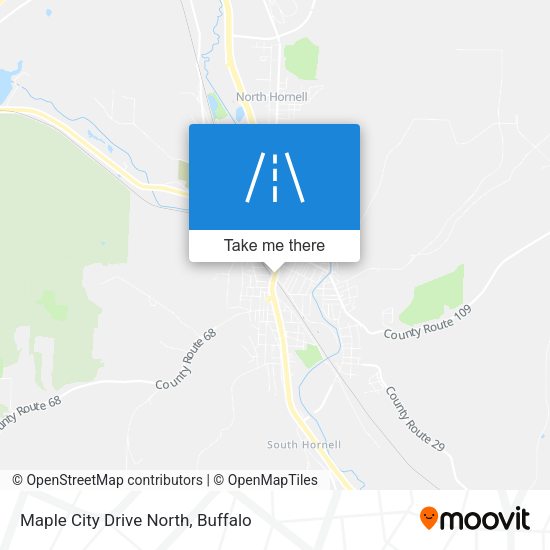 Maple City Drive North map