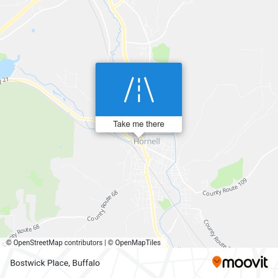 Mapa de Bostwick Place