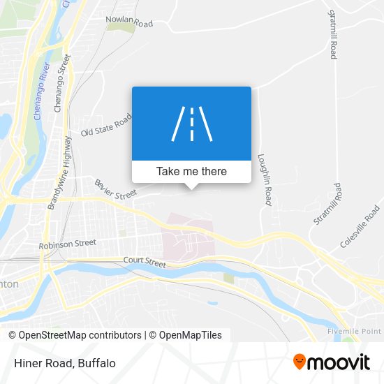 Mapa de Hiner Road