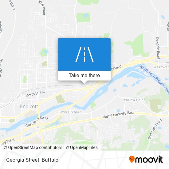 Mapa de Georgia Street