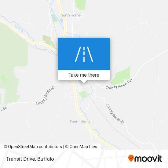 Transit Drive map