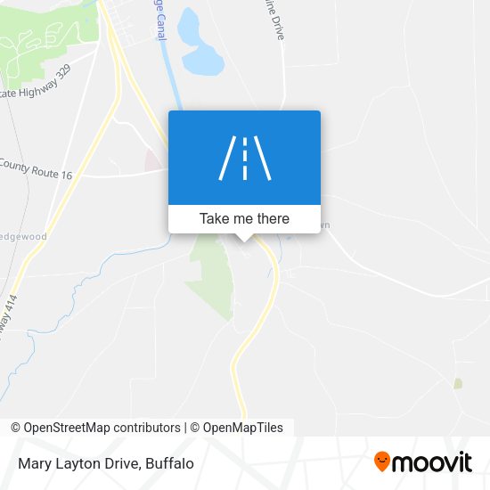 Mary Layton Drive map