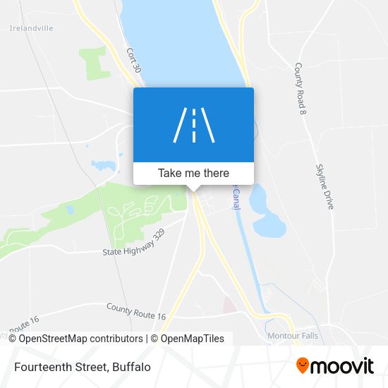 Mapa de Fourteenth Street