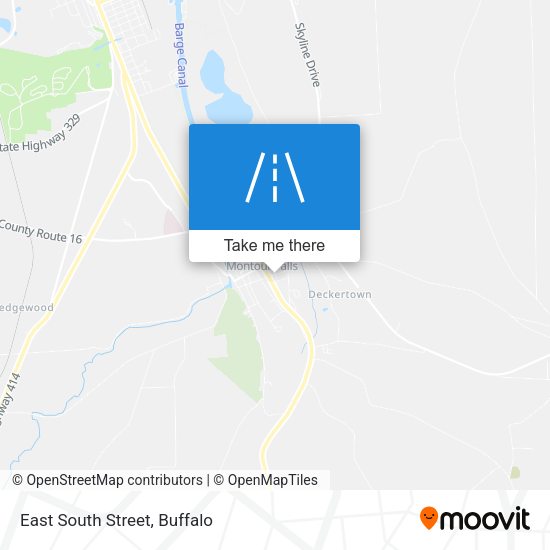 East South Street map