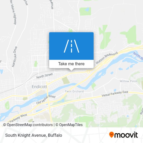 Mapa de South Knight Avenue