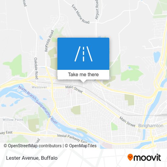 Mapa de Lester Avenue