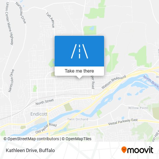 Kathleen Drive map