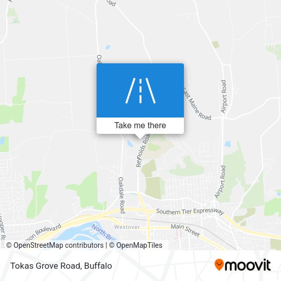 Mapa de Tokas Grove Road