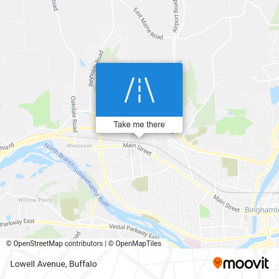 Mapa de Lowell Avenue