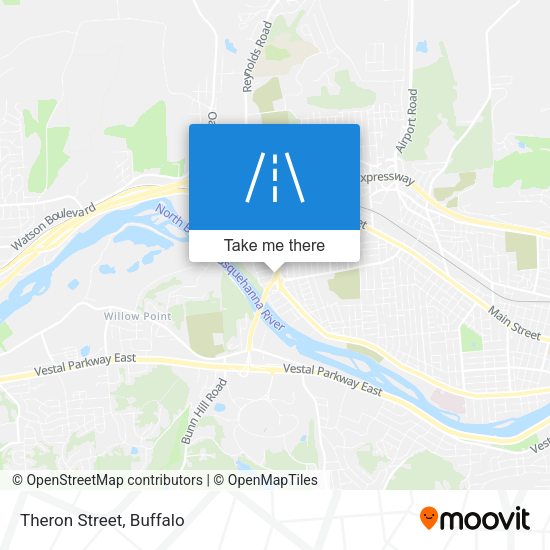 Mapa de Theron Street