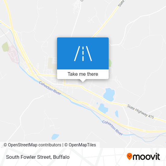 South Fowler Street map