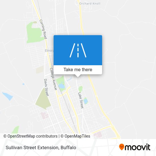 Mapa de Sullivan Street Extension