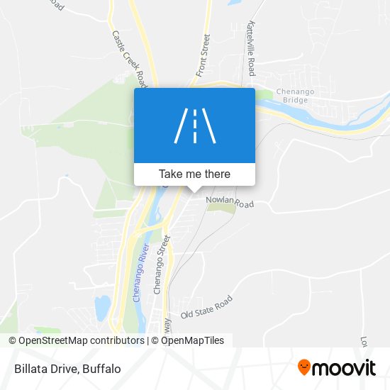 Mapa de Billata Drive