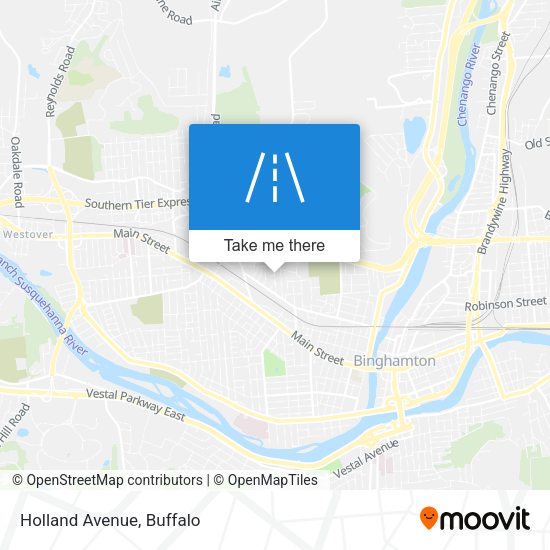 Mapa de Holland Avenue