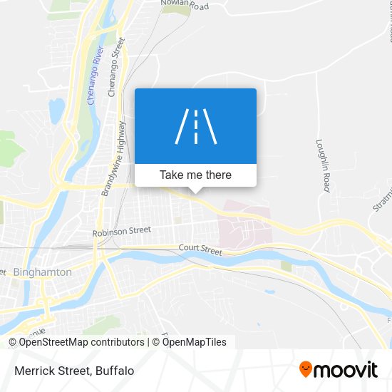 Mapa de Merrick Street