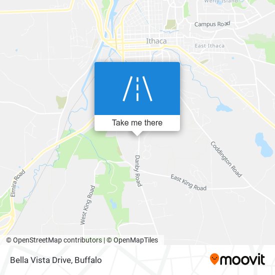 Bella Vista Drive map
