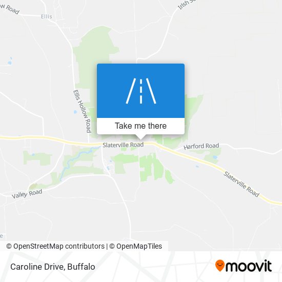 Mapa de Caroline Drive