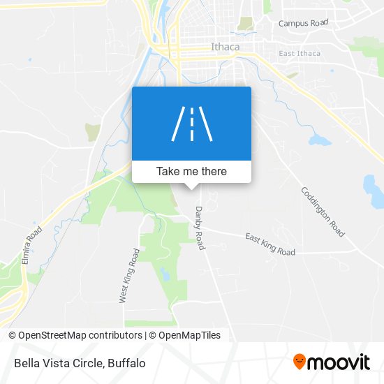 Bella Vista Circle map