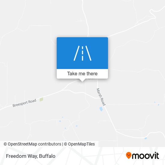 Freedom Way map