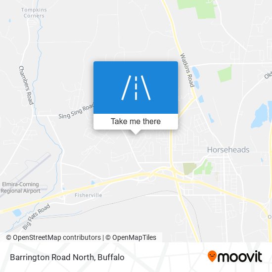 Barrington Road North map