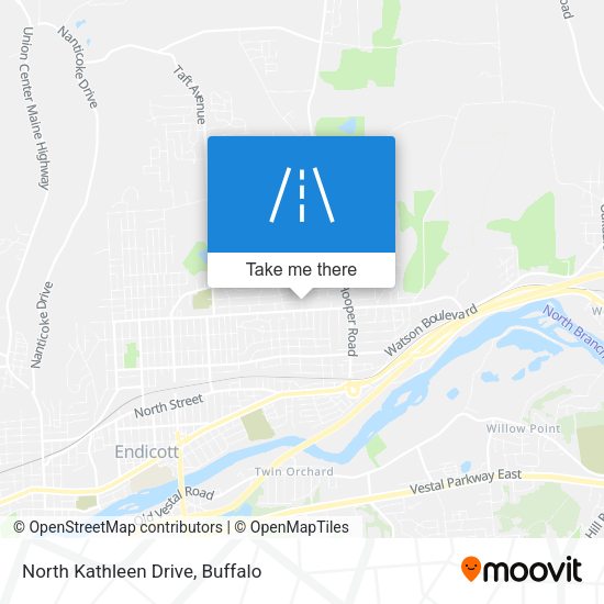 Mapa de North Kathleen Drive