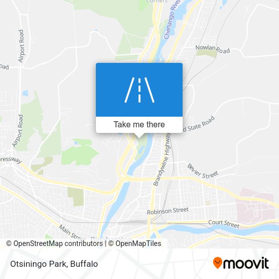Mapa de Otsiningo Park