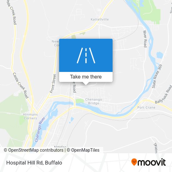Mapa de Hospital Hill Rd