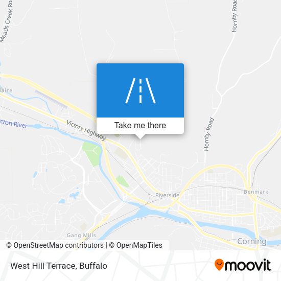 Mapa de West Hill Terrace