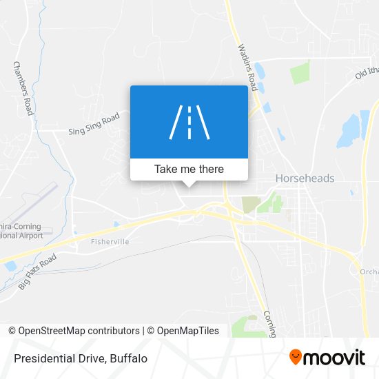 Presidential Drive map
