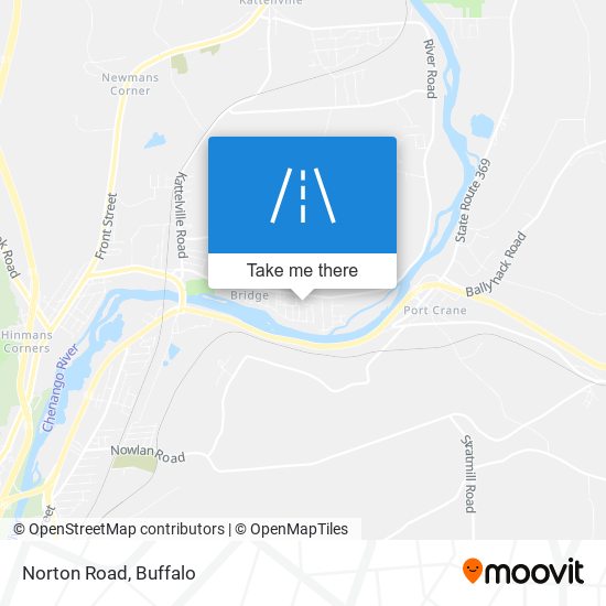 Norton Road map