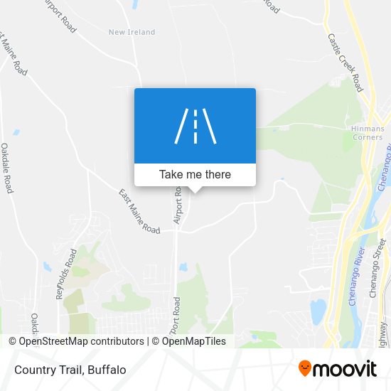 Mapa de Country Trail