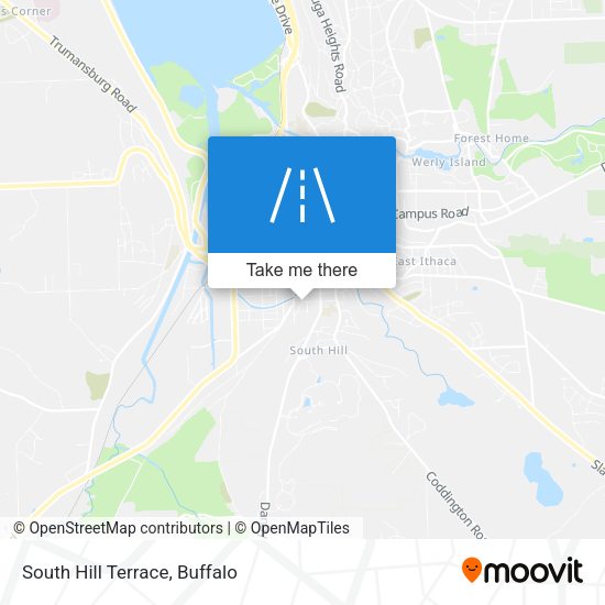 Mapa de South Hill Terrace