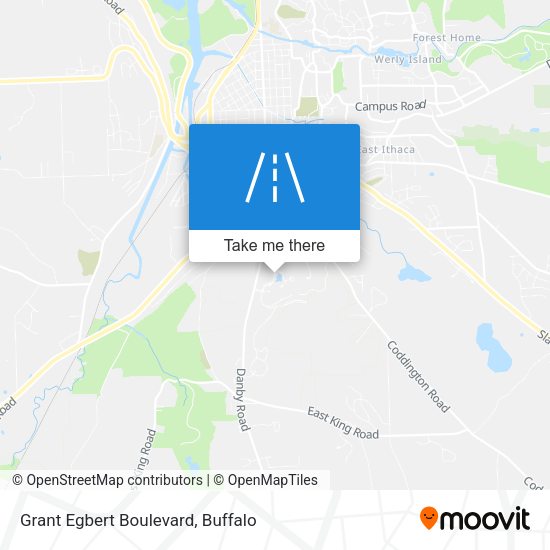 Grant Egbert Boulevard map